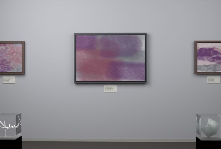 Cross-Current Planes — Layered translucent fields, palette 183