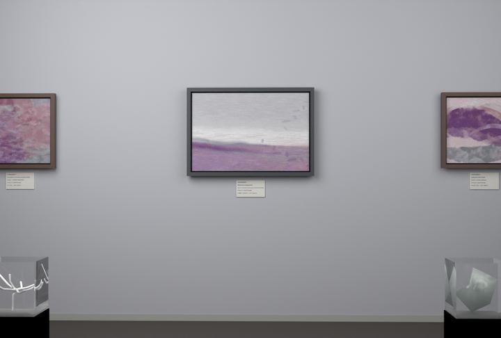 Shallow Tidal Planes · Olive Over Water — Botanical composition, palette 183