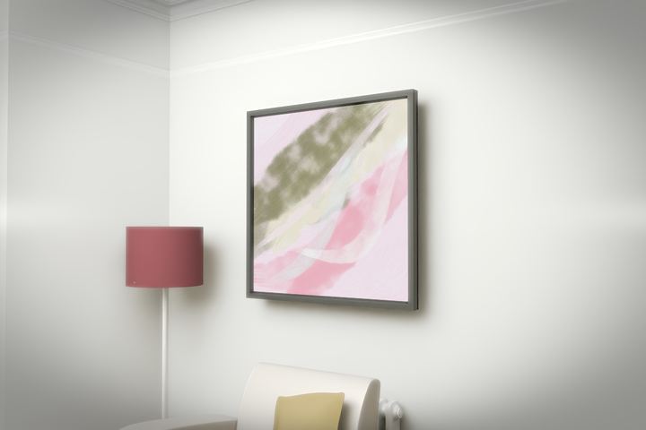 Rising Arc — Gestural color fields, palette 184