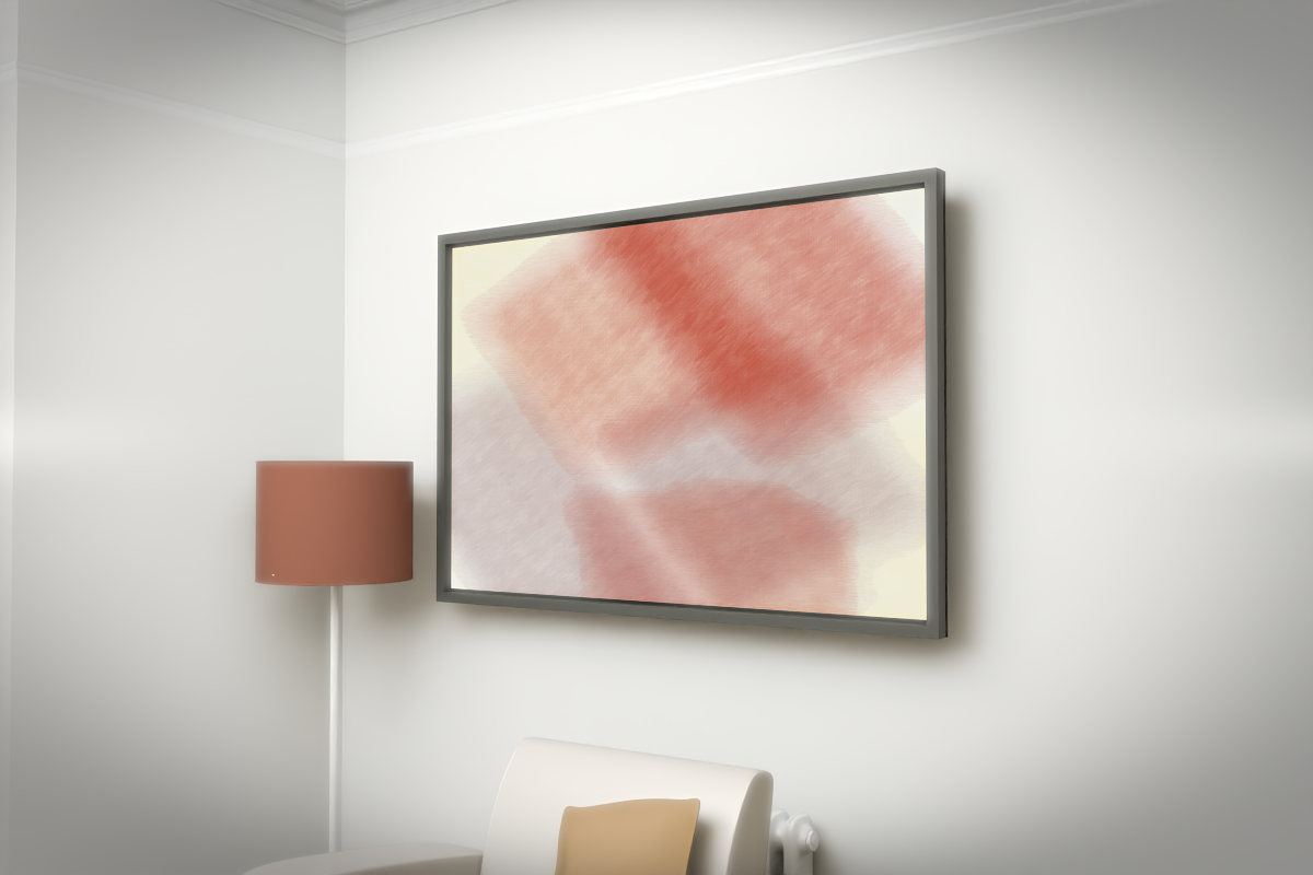 Diagonal Drift · white right context room view