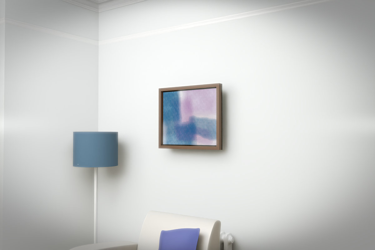 Interleaved Veils · white right context room view
