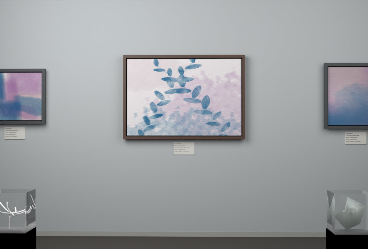 Botanical Coastal Kelp · gallery context room view