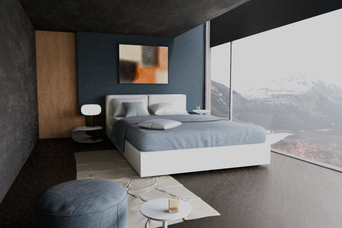 Open Centre · over bed room view