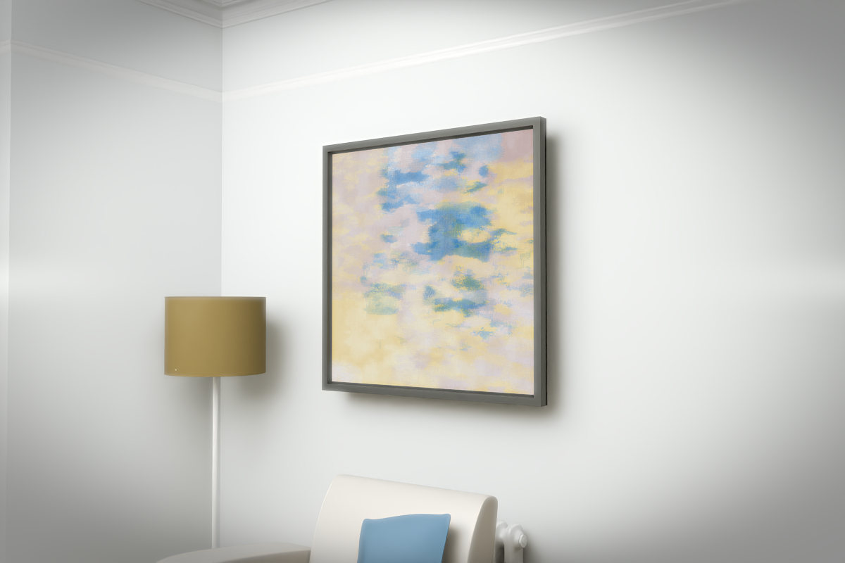 Cross-Rubbed Surface · white right context room view