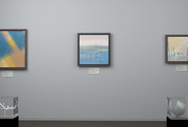 Low Estuary · Broad Leaves At Dusk — Botanical composition, palette 191