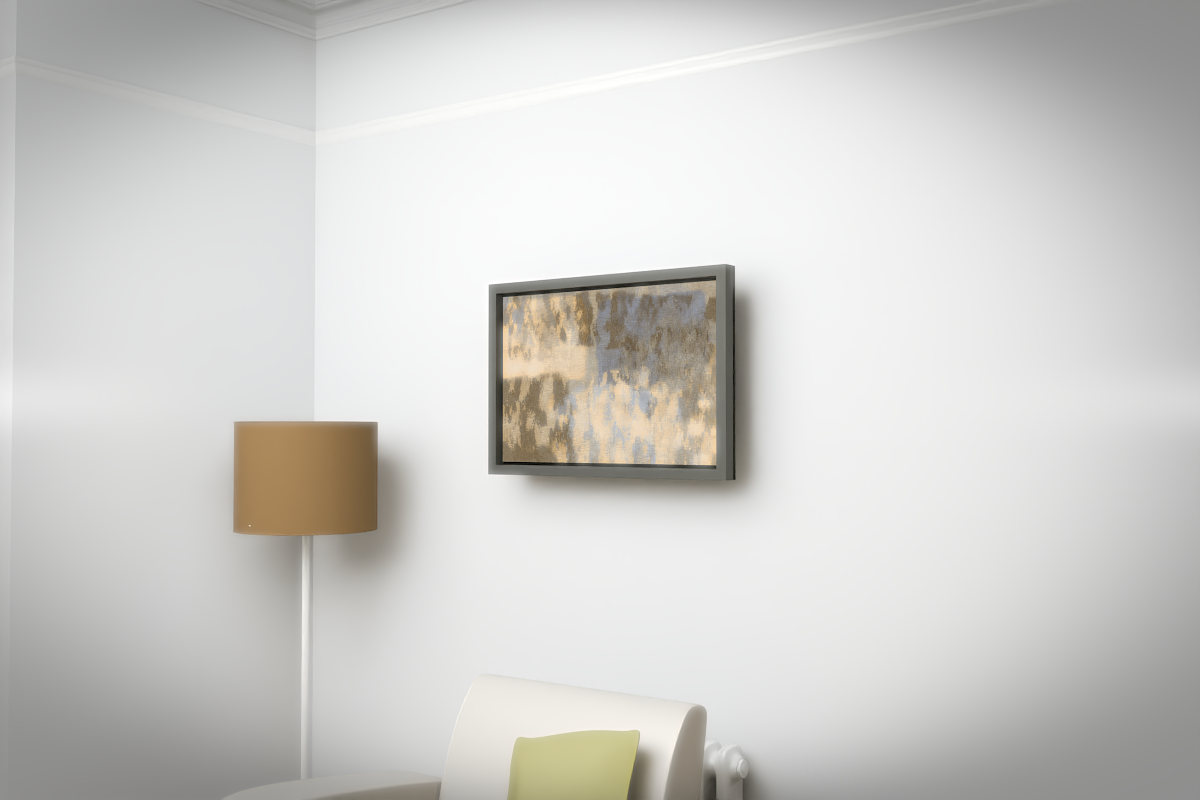 Vertical Scrapes · white right context room view