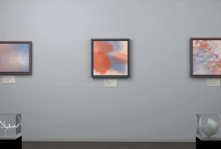 Interlocking Veils — Layered translucent fields, palette 194