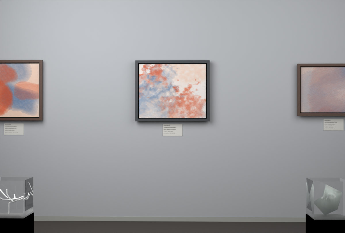 Banked Atmosphere · gallery context room view