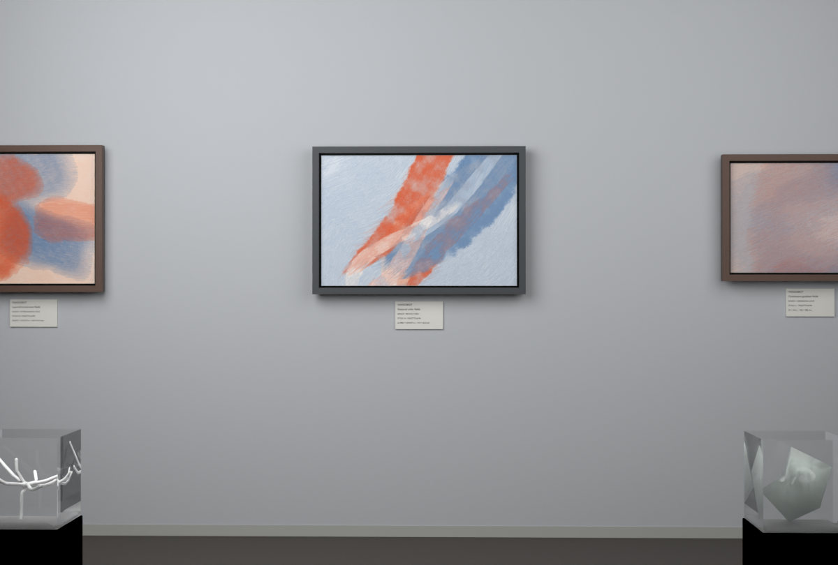 Broad Turn · gallery context room view