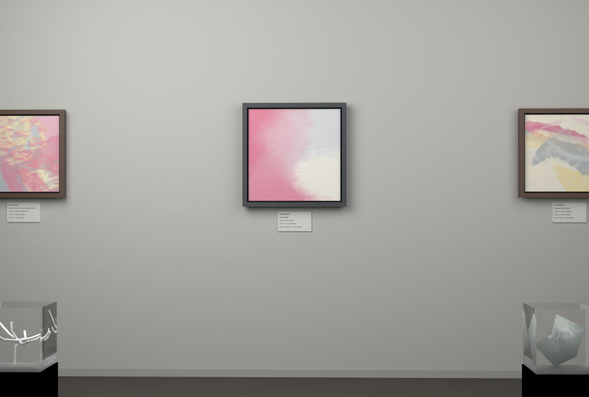 Low Glow · gallery context room view