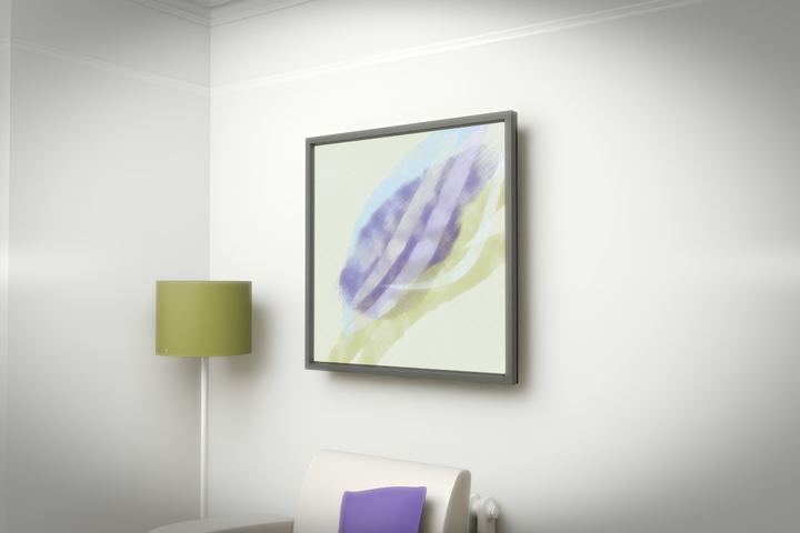 Rising Arc — Gestural color fields, palette 196