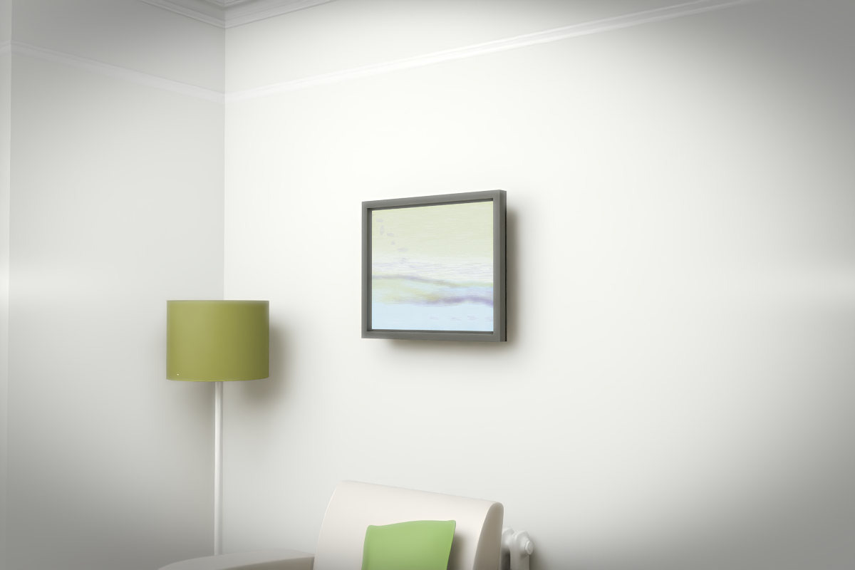 Broken Distant Bank · Canopy On The Horizon · white right context room view