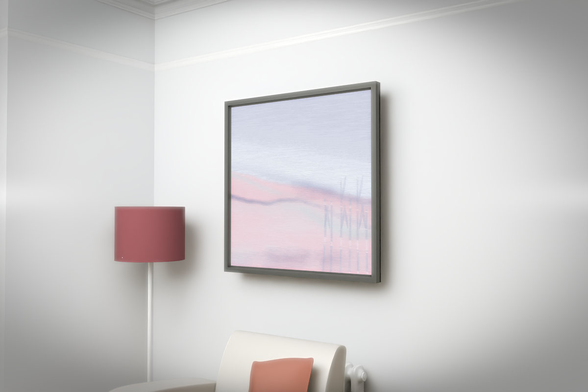 Receding Shore · Morning Reed Bank · white right context room view