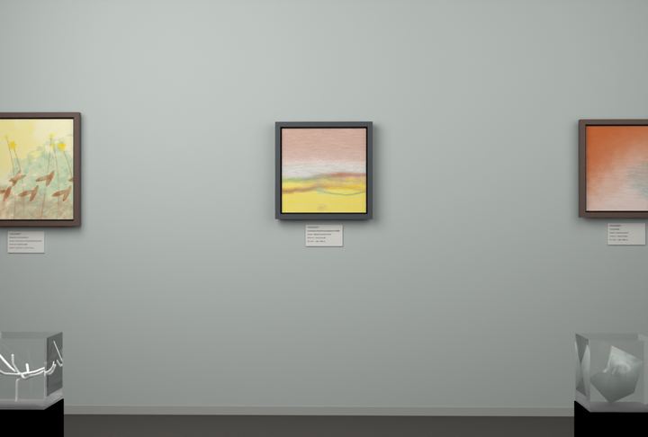 Broken Distant Bank — Landscape-derived atmospheric fields, palette 198