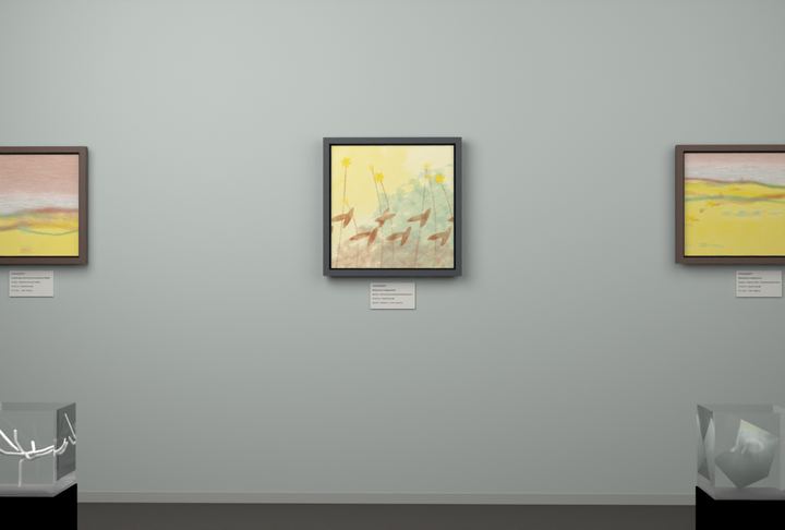 Botanical Wildflower Hollow — Botanical composition, palette 198