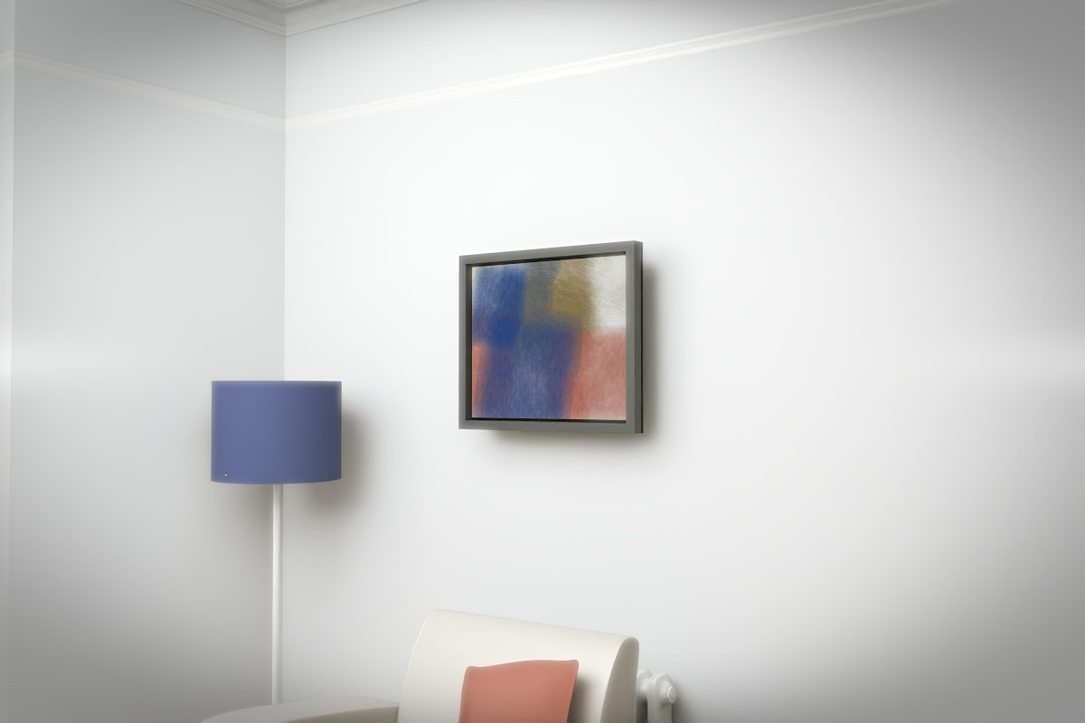 Interleaved Veils · white right context room view