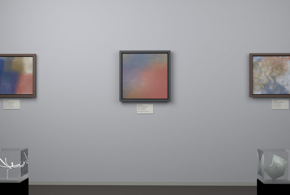 Off-Centre Pool · gallery context room view
