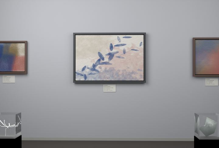 Botanical Olive Crossing — Botanical composition, palette 199