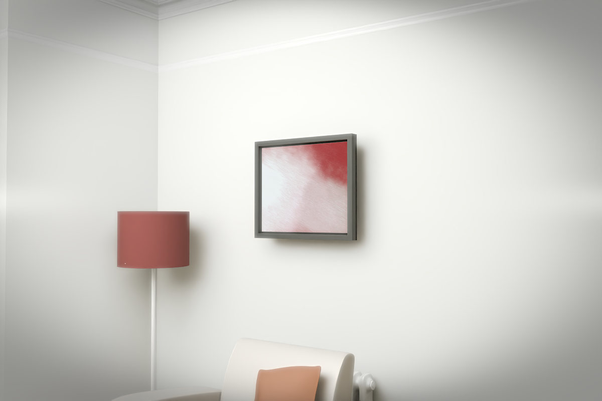 Diagonal Breath · white right context room view