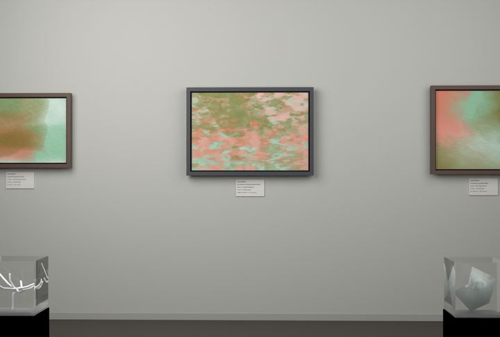 Layered Abrasions — Scumbled or broken-surface fields, palette 201