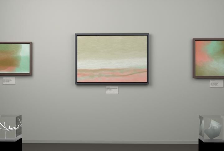 High Haze — Landscape-derived atmospheric fields, palette 201