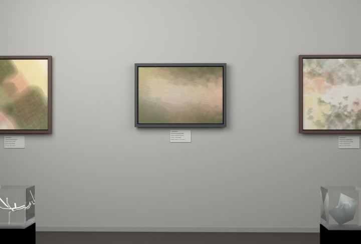 Oblique Transition — Continuous-gradient fields, palette 203