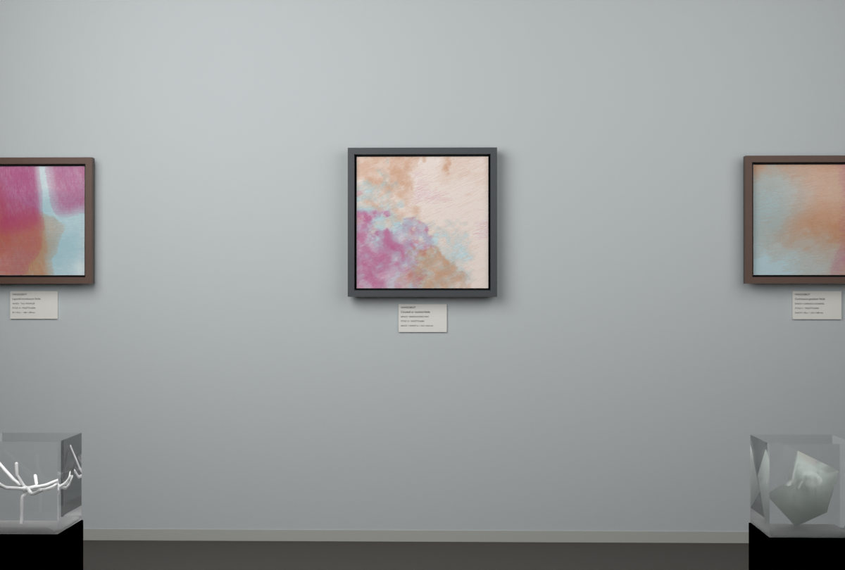 Encroaching Mist · gallery context room view