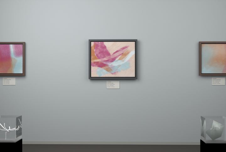 Crossing Gestures — Gestural color fields, palette 204