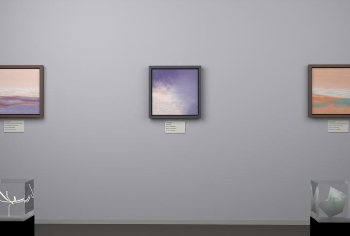 Central Depth — Tonal fields, palette 205