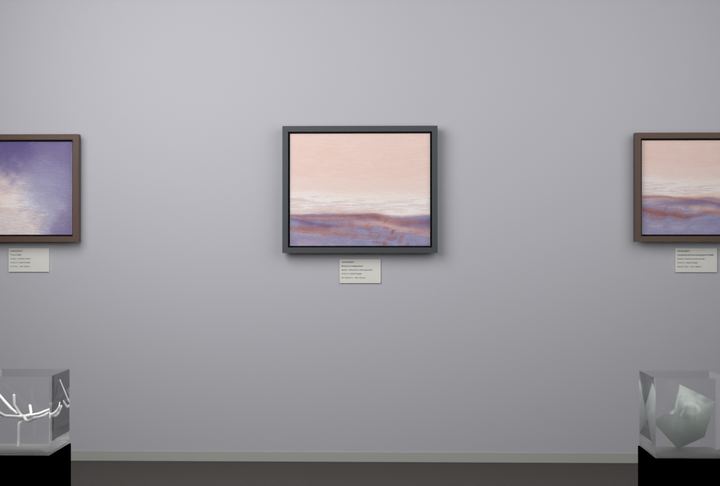 High Haze · Kelp Shallows — Botanical composition, palette 205