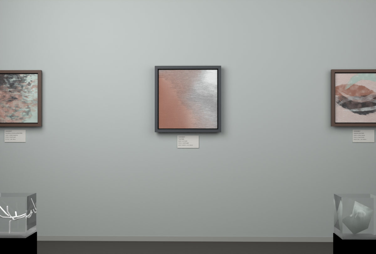 Low Glow · gallery context room view