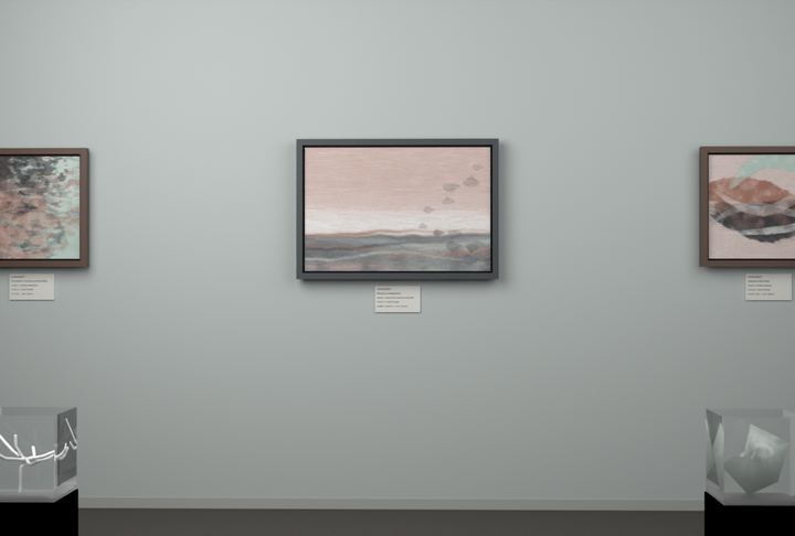 High Haze · Ginkgo Far Bank — Botanical composition, palette 207