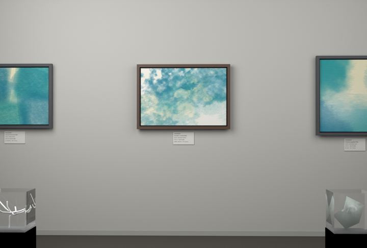 Diagonal Vapour — Clouded or mottled fields, palette 208