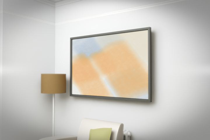 Diagonal Drift — Layered translucent fields, palette 209