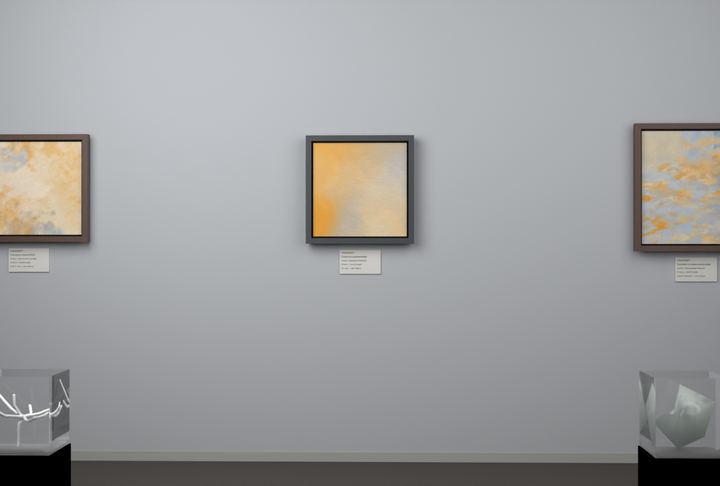 Oblique Transition — Continuous-gradient fields, palette 209