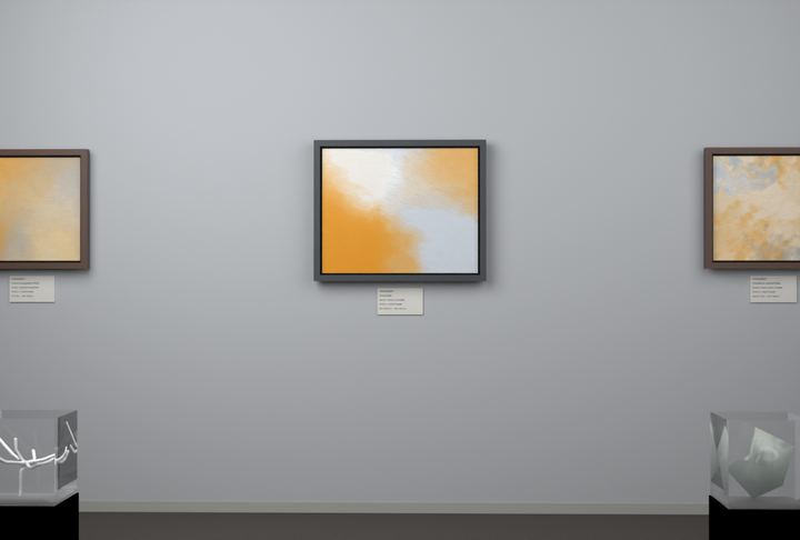 Edge-Lit Chamber — Tonal fields, palette 209