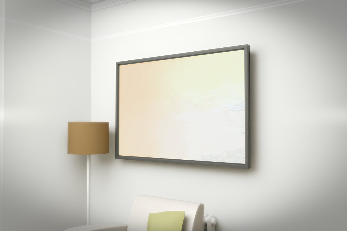 Side-Lit Veil · white right context room view