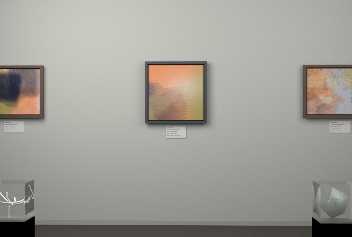 Off-Centre Pool · gallery context room view