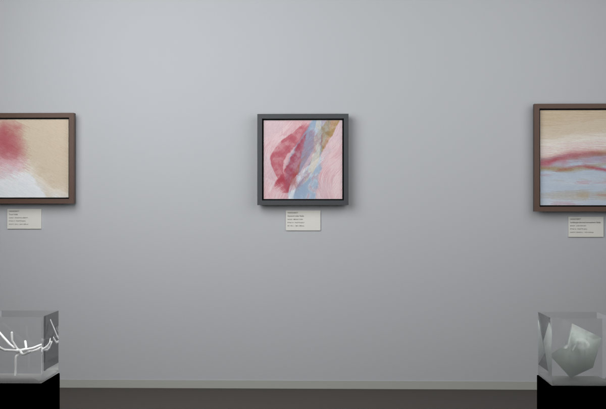 Broad Turn · gallery context room view