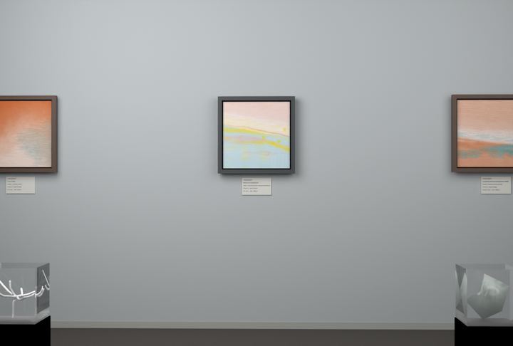 Receding Shore · Meadow After Rain — Botanical composition, palette 213