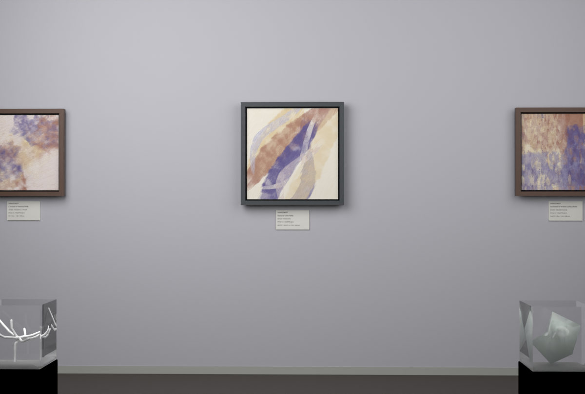 Rising Arc · gallery context room view