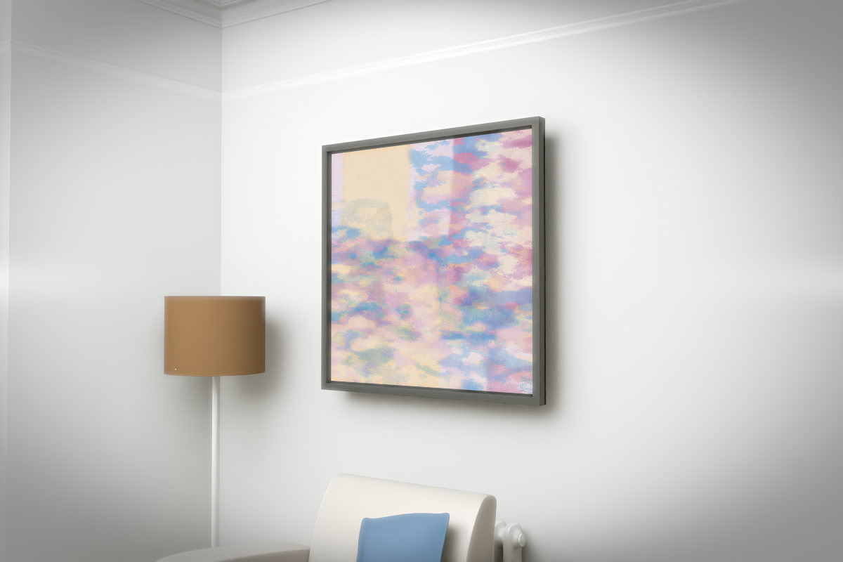 Cross-Rubbed Surface · white right context room view