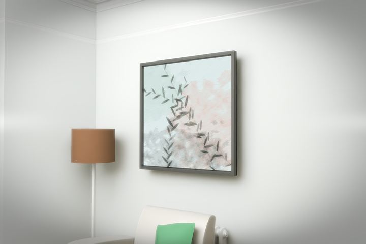 Botanical Fern Chamber — Botanical composition, palette 216