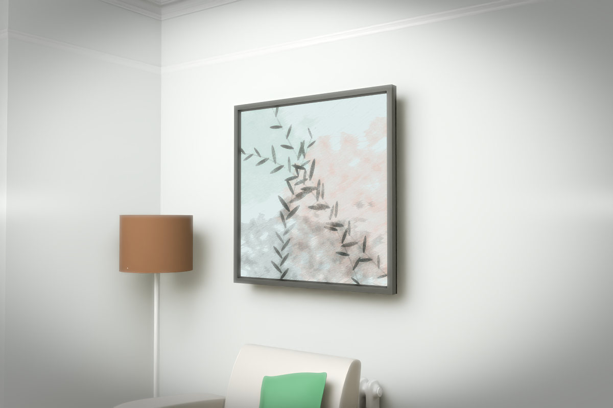 Botanical Fern Chamber · white right context room view
