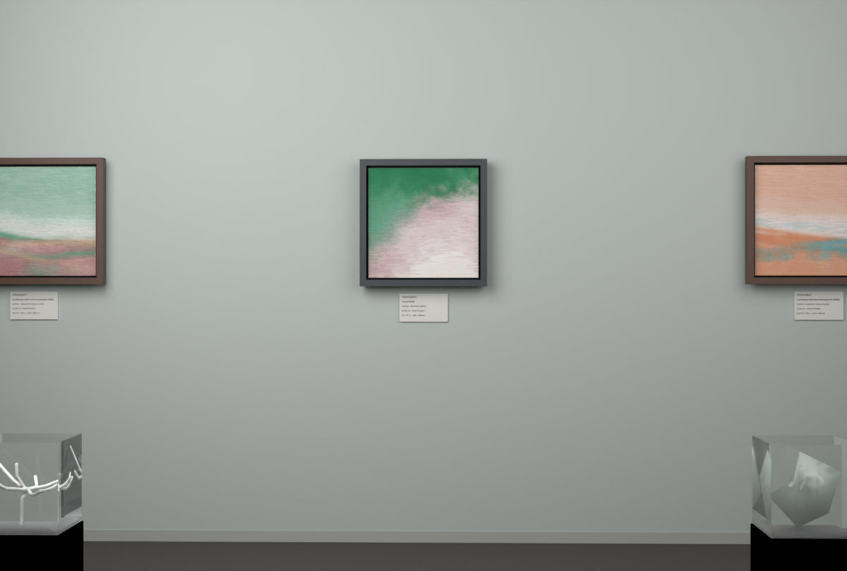 Central Depth · gallery context room view