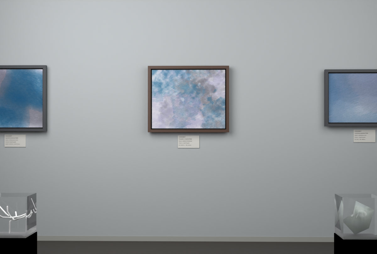 Banked Atmosphere · gallery context room view