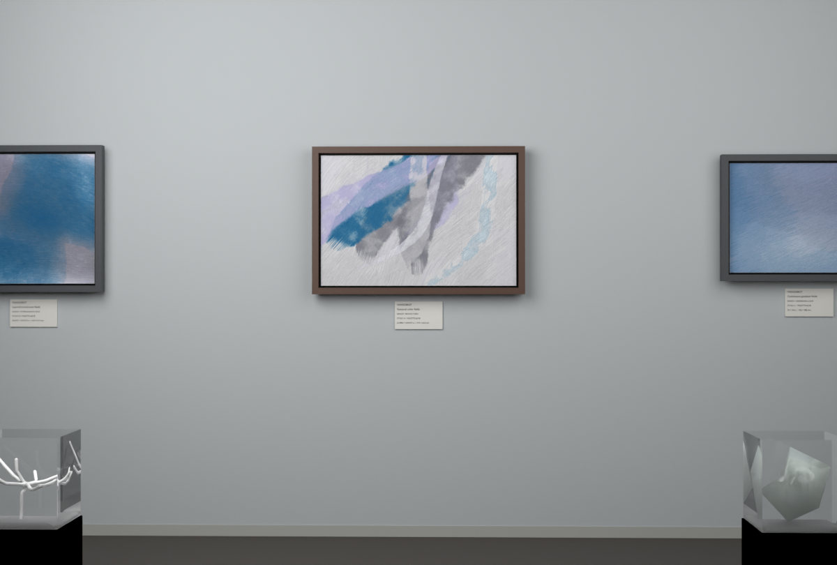 Broad Turn · gallery context room view