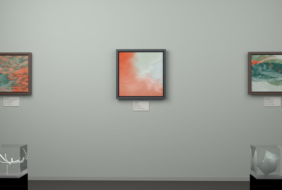 Low Glow · gallery context room view