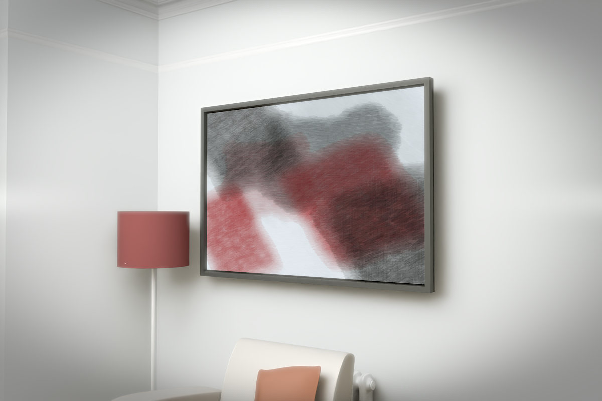 Diagonal Drift · white right context room view
