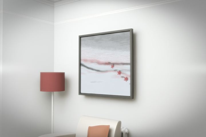 Receding Shore · Blossom Drift — Botanical composition, palette 221